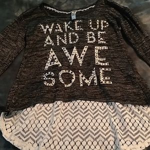 Girls wake up and be awesome new shirt